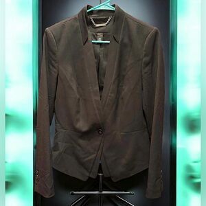 White House black market Chic Black Blazer for Women size 8